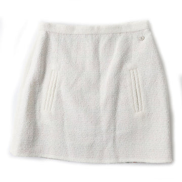 Top Quality Chanel Tweed Skirt P62765 Ecru 42