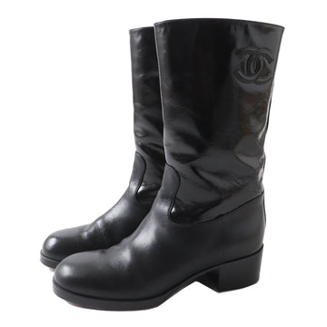 Top Quality Chanel COCO Mark Medium Boots G37981