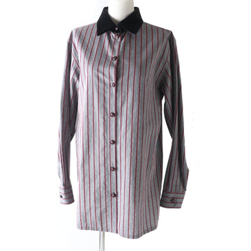 Top Quality Chanel Long Sleeve Shirt P73409 Gray/Pink/Black
