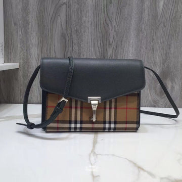 B-Berry - Luxe Carry  Small  Check And Crossbody Bag Grey For Women, Women’s Bags 9in/24Luxe Carry