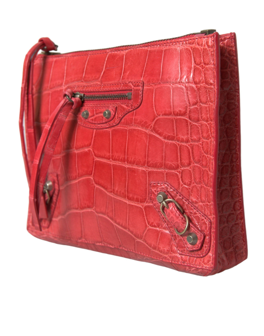 Blnciaga Exotic  Alligator Leather Women's Clutch