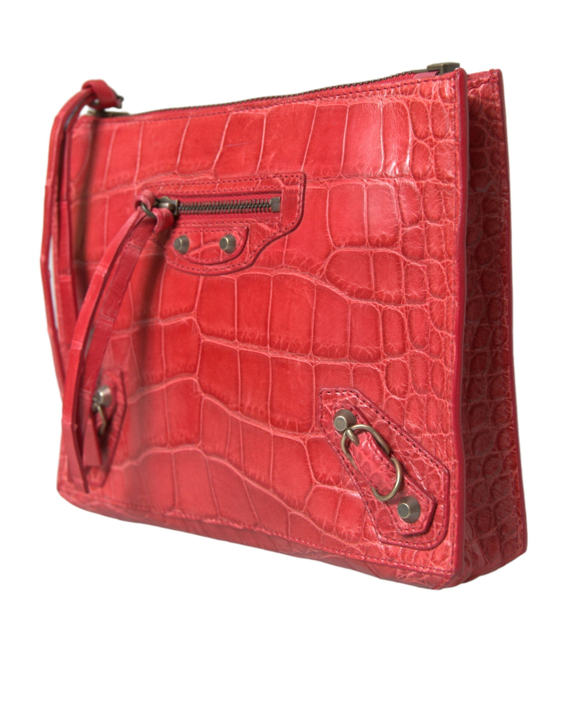 Blnciaga Exotic  Alligator Leather Women's Clutch