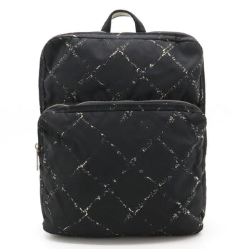 Top Quality Chanel  Travel Line Rucksack Backpack  Nylon  Black Black Blumin