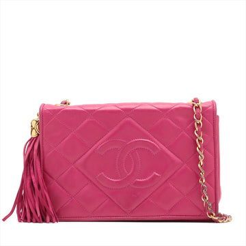 Top Quality Chanel Matrasse in Chain Shoulder Bag Pink G  1st