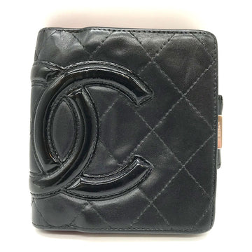 Top Quality Chanel Cambon Ligne Wallet Leather Short Wallet in New Condition