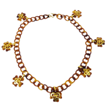 Top Quality Chanel Acrylic Chain Belt Clover 95P Small New