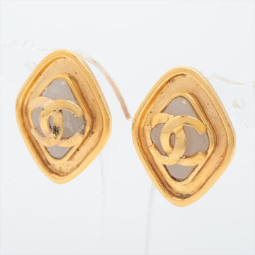 Top Quality Chanel Coco 95P Earrings GP x  Pearl Gold