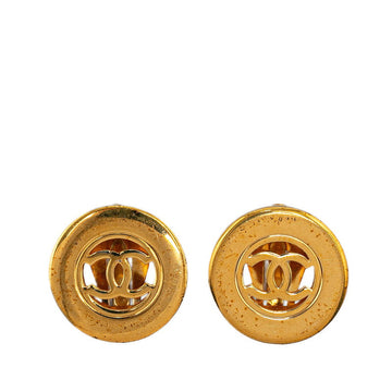 Top Quality Chanel   Coco Mark Earrings Gold