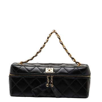 Top Quality Chanel Lambskin Matelasse Vanity Bag