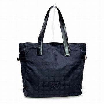 Top Quality Chanel Nylon Canvas Leather Tote GM A15825
