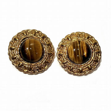 Top Quality Chanel Tiger Eye Stone Earrings
