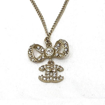 Top Quality Chanel Ribbon Coco Mark Necklace A42647