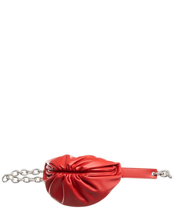 B V  - The Belt Chain Leather Pouch