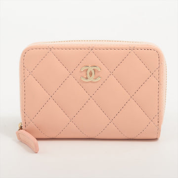 Top Quality Chanel Matrasse  Coin Case Pink Gold  31st