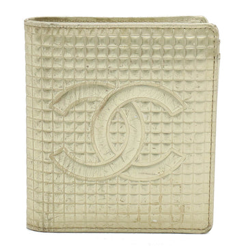 Top Quality Chanel Metallic Leather Micro Chocolate Bar Wallet