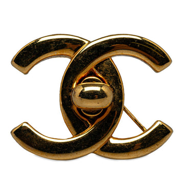 Top Quality Chanel   Coco Turn-Lock Brochure Gold   Chanel