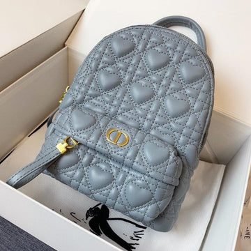 SMALL BACKPACK CLOUD BLUE CANNAGE LAMBSKIN By Luxe Carry
