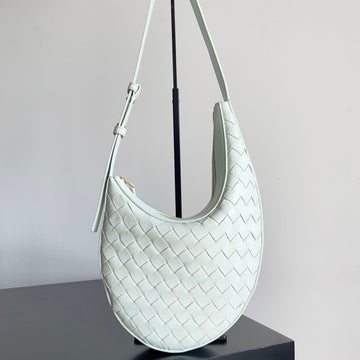 BV SMALL DROP 32CM LIGHT BLUE LAMBSKIN Luxe Carry