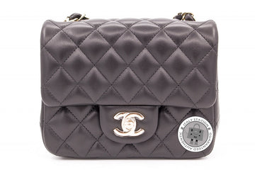 Top Quality Chanel A35200 Y04059 Classic CC Flap Black / 94305 Lambskin Mini Shoulder Bags Pbhw