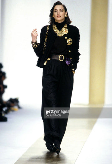 Boucles d'oreilles Top Quality Chanel Automne 1989