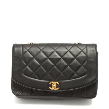 Top Quality Chanel Matrasse  Single Flap Single Chain Bag Diamond Flap Black Gold  3rd