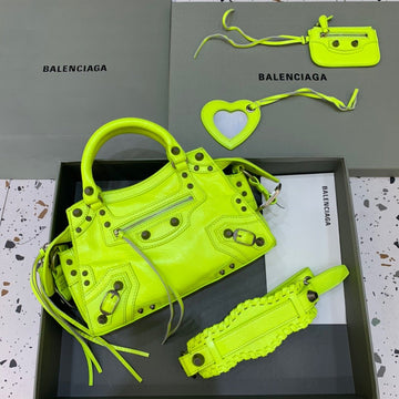 BLN-Ciaga Neo Cagole XS Handbag In Light Green, For Women,  Bags 10.2in/26Luxe Carry