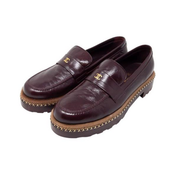 Top Quality Chanel CC Flatform Loafers
