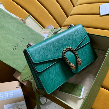 DYONYSUS SHOULDER BAG 28 IN TURQUOISE CALFSKIN Luxe Carry