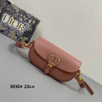 MINI BOLuxe CarryY EAST-WEST 20 BAG IN ROSE PINK CALFSKIN Luxe Carry Bags
