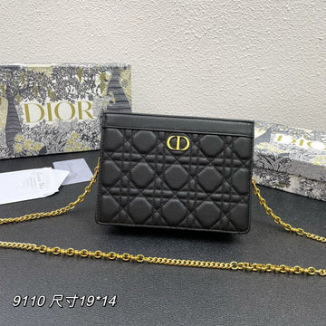 CARO POUCH 19 BAG IN BLACK CALFSKIN By Luxe Carry