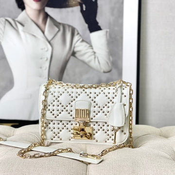 LIMITED BAG 21 IN WHITE LAMBSKIN By Luxe Carry