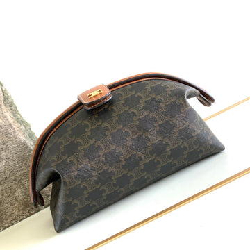 TRIPHOME 24 BLACK PATTERN PRINTED CALFSKIN Luxe Carry