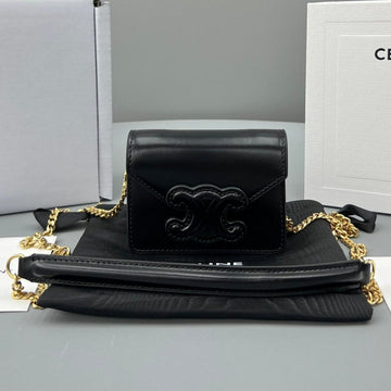 CUIR TRIPHOME 11 BLACK CALFSKIN Luxe Carry Bags