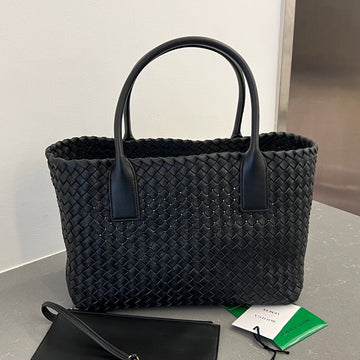SMALL CABAT 32 IN BLACK LAMBSKIN Luxe Carry Bags