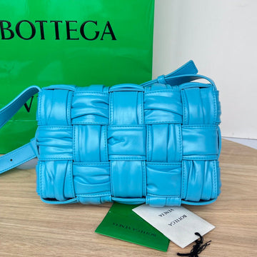 CASSETTE 28 IN SKY BLUE SOFT LAMBSKIN Luxe Carry Bags