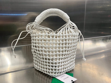 CAVALLINO 23 BAG IN WHITE LAMBSKIN Luxe Carry