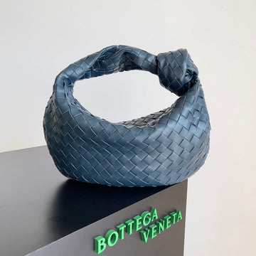 MINI JODIE 23 IN STEEL BLUE LAMBSKIN Luxe Carry Bags