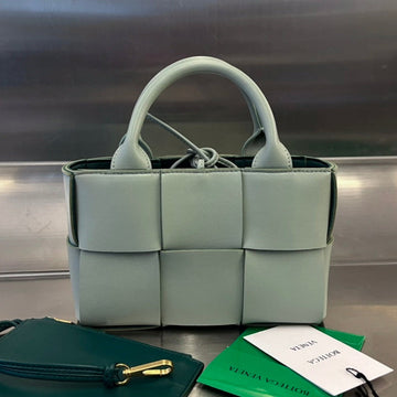 CANDY ARCO TOTE 20 IN XANADU GRAY CALFSKIN by Luxe Carry