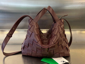 MEDIUM 28 CASSETTE CHOCOLATE BROWN LAMBSKIN by Luxe Carry