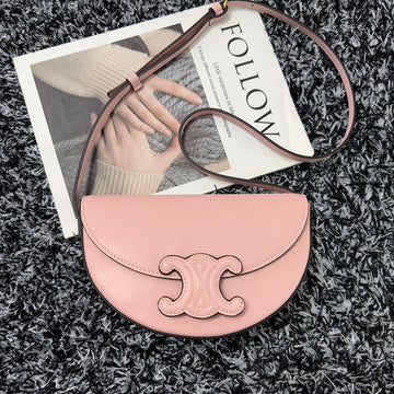 BESACE TRIPHOME 23 LIGHT PINK CALFSKIN Luxe Carry Bags