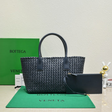 Large Cabat 45cm Navy Blue Lambskin Ghw Luxe Carry