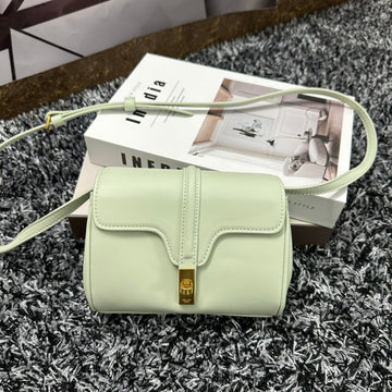 CLASSIC MINI 18 GREEN MINT CALFSKIN Luxe Carry Bags