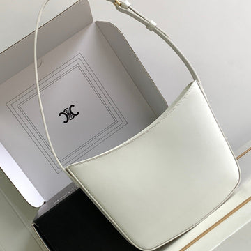 CROQUE 18 GLOSSY CALFSKIN WHITE by Luxe Carry