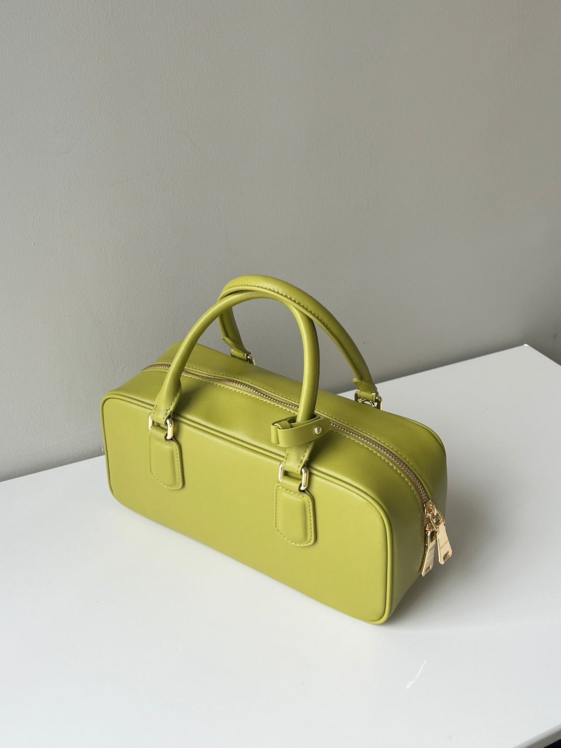 ARCADIE 27 BAG IN NEON YELLOW CALFSKIN Luxe Carry