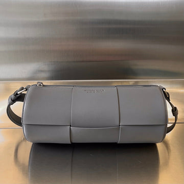 CYLINDER CASSETTE 30 IN LAVA GRAY CALFSKIN Luxe Carry