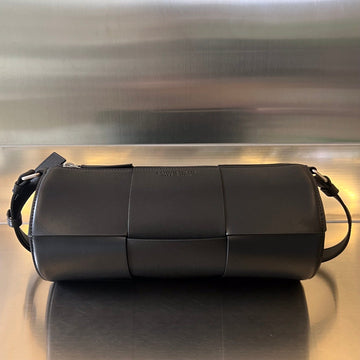CYLINDER CASSETTE 30 IN BLACK CALFSKIN Luxe Carry Bags