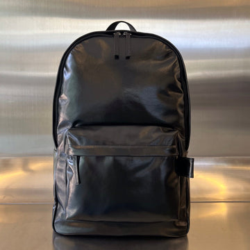 MEDIUM ARCHETYPE 46 BLACK LAMBSKIN BACKPACK by Luxe Carry