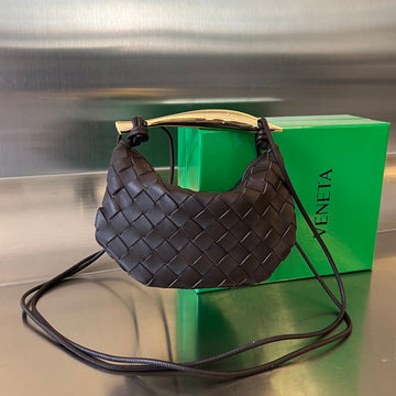 SARDINE 20 WITH CHAIN IN BLACK LAMBSKIN by Luxe Carry