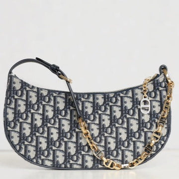 CD LOUNGE 26 BAG IN BLUE OBLIQUE JACQUARD Luxe Carry