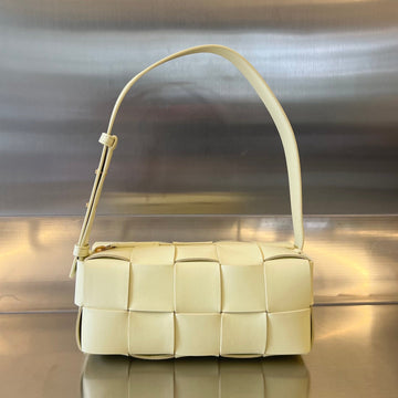 BRICK CASSETTE 28 IN PASTEL YELLOW CALFSKIN Luxe Carry Bags